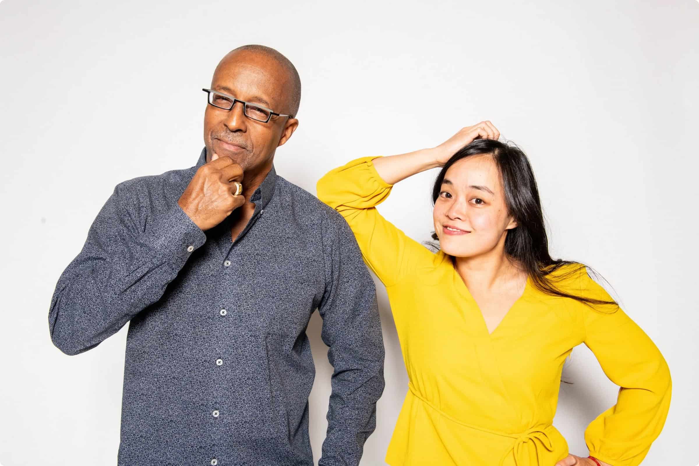 Miles and Crystal together